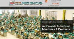 Desktop Screenshot of pathakmachines.com